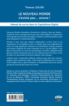 Le « nouveau monde » n'existe pas... encore !