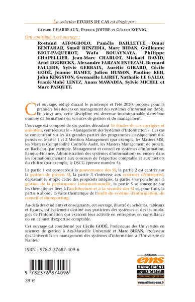 Cas en management des systèmes d'information