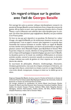 Un regard critique sur la gestion avec l'oeil de Georges Bataille