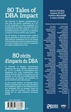 80 Tales of DBA Impact et#8211; 80 récits d'impacts du DBA