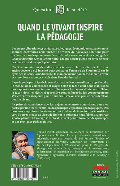 Quand le vivant inspire la pédagogie