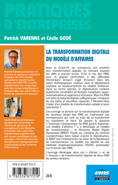 La transformation digitale du modèle d'affaires