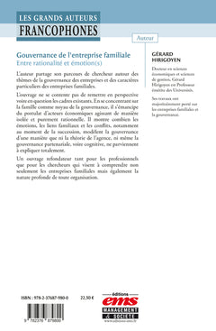 Gouvernance de l'entreprise familiale