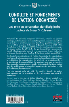 Conduite et fondements de l'action organisée