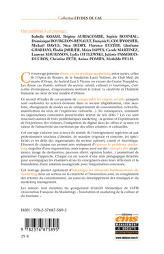 Innovation et marketing de la culture et du tourisme