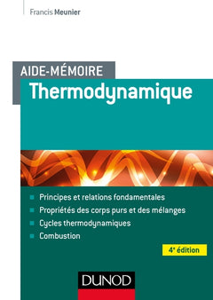 Aide-mémoire - Thermodynamique