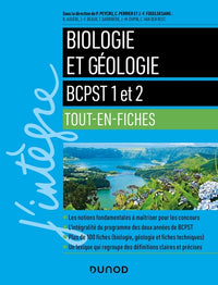 Biologie et géologie tout en fiches - BCPST 1 et 2