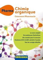 pharma chimie organique - concours pharmacie - cours + qcm et qcd corrigés
