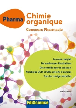 pharma chimie organique - concours pharmacie - cours + qcm et qcd corrigés