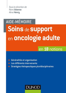 aide-mémoire - soins de support en oncologie adulte