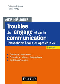 Aide-mémoire - Troubles du langage et de la communication