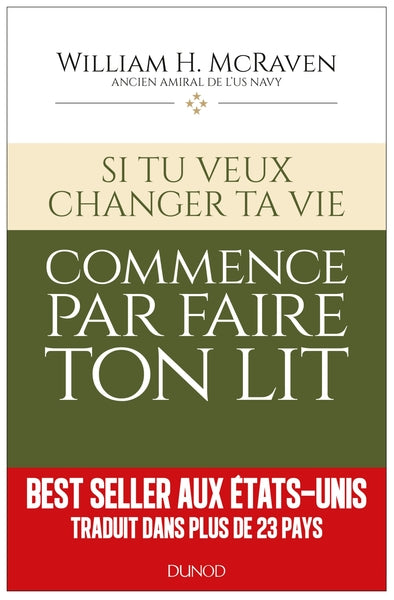 Si tu veux changer ta vie... commence par faire ton lit