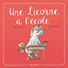 Une licorne à l'école
