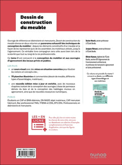 Dessin de construction du meuble - Tome 2 - 4e éd.