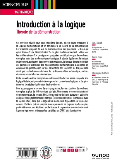 Introduction à la logique