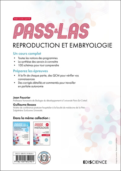 Reproduction et Embryologie 2e éd.