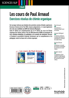 Exercices résolus de chimie organique