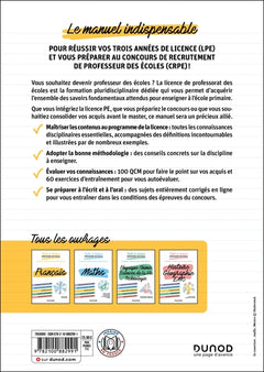 Toute la licence Professorat des écoles - Français