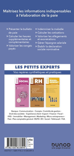 Le petit Paie 2022: L'essentiel en bref