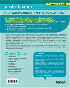 La boîte à outils de la communication thérapeutique