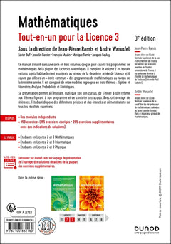Mathématiques Tout-en-un pour la Licence 3