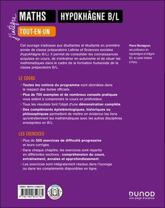 Maths Hypokhâgne B/L Tout-en-un