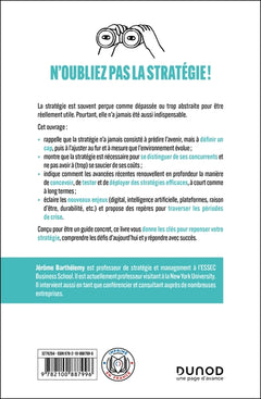N'oubliez pas la stratégie !