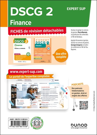 DSCG 2 - Finance - Fiches de révision