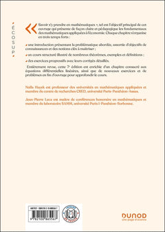 Maths pour l'économie