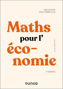 Maths pour l'économie