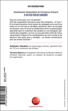 Je n'ai plus peur des araignées