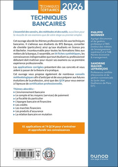 Techniques bancaires 2026