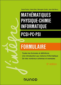Formulaire PCSI-PC-PSI