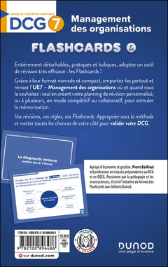 DCG 7 - Management des organisations - révisez en 180 flashcards ! - 2e éd.