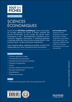 Sciences économiques - Tout en fiches - 5e éd.