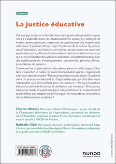 La justice éducative