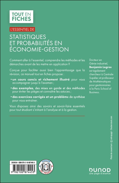 L'essentiel des Statistiques et probabilités en économie-gestion
