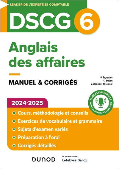 DSCG 6 - Anglais des affaires