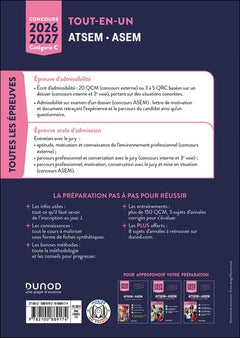 Concours ATSEM ASEM  - Tout-en-un - 2026-2027