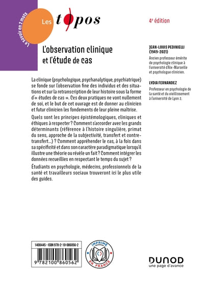 L'observation clinique et l'étude de cas