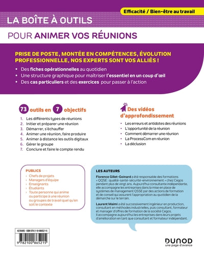 La boîte à outils pour animer vos réunions- 2e éd