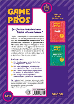 Game of Pros - Organisation positive
