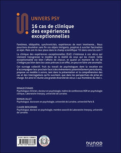 16 cas de clinique des expériences exceptionnelles