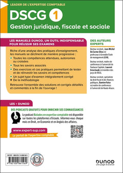 DSCG1 - Gestion juridique, fiscale et sociale