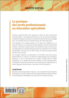La pratique des écrits professionnels en éducation spécialisée