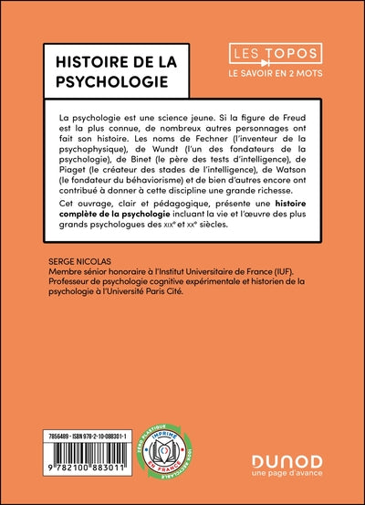 Histoire de la psychologie