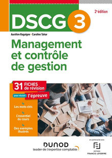 DSCG 3 Management et contrôle de gestion - Fiches 2023-2024