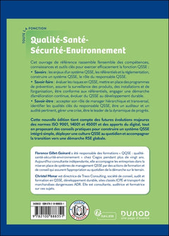 Toute la fonction QSSE - Qualité-Santé-Sécurité-Environnement - 3e éd.