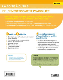 La boîte à outils de l'investissement immobilier