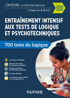 Entraînement intensif aux tests de logique et psychotechniques